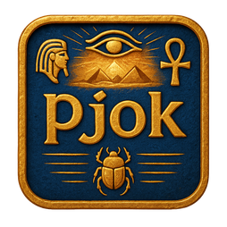 pjok ফুটার লোগো